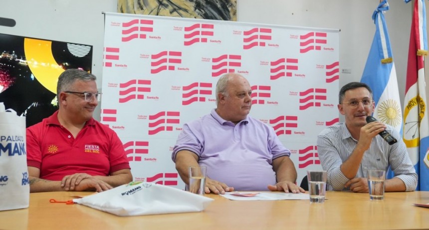Operativo Verano: se presentó en Santa Fe la Fiesta del Sol de Romang 