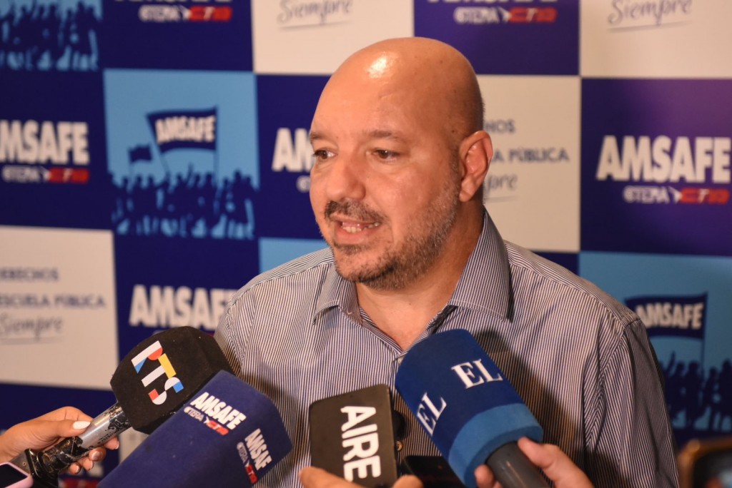 Rodrigo Alonso, tras el rechazo a la oferta paritaria: “Hoy un docente piensa en cómo llegar a fin de mes”