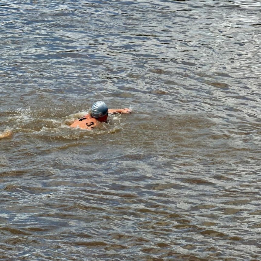 Santo Tom&eacute; fue sede de la primera fecha del Campeonato Argentino de Aguas Abiertas