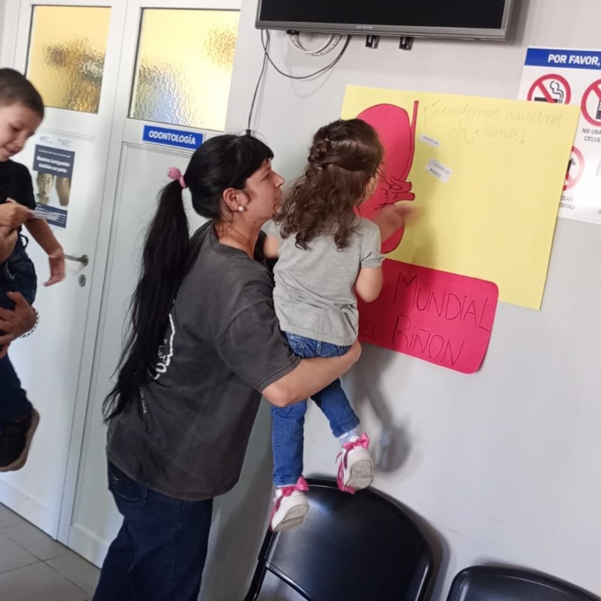 San Agustín: charla de sensibilización en el mes del cuidado del riñón