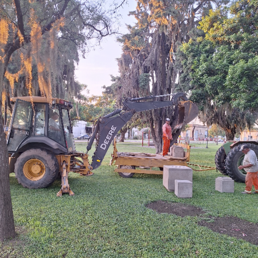 San Agustín: nuevas mesas de ajedrez en la Plaza San Martín  