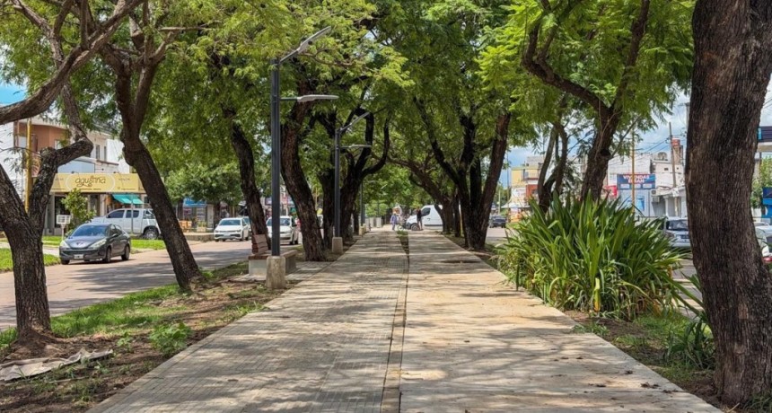 As&iacute; avanzan las obras que desarrolla la Provincia junto a la Municipalidad para jerarquizar las avenidas de la capital