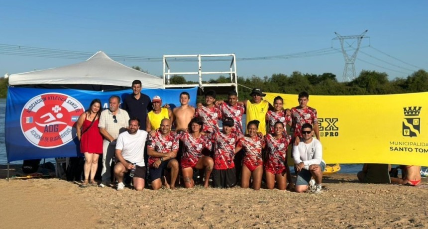 La Municipalidad de Santo Tom&eacute; realiz&oacute; un simulacro de rescate en el r&iacute;o como parte de acciones de entrenamiento y prevenci&oacute;n