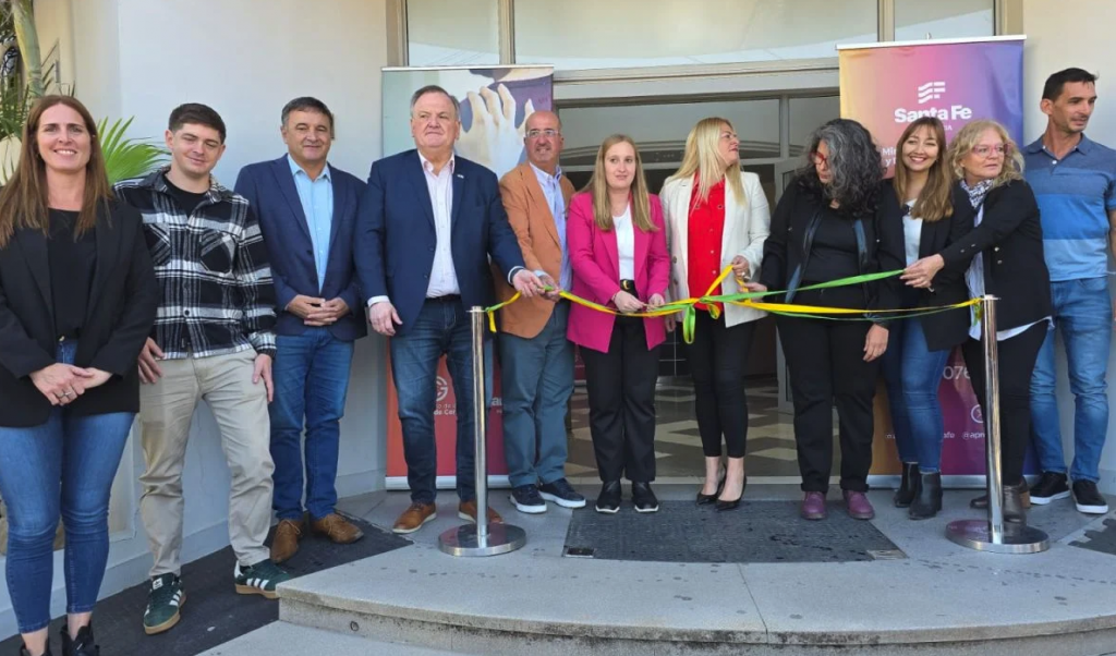Michlig y Tejeda inauguraron en Ceres el primer dispositivo residencial de abordaje integral de adicciones