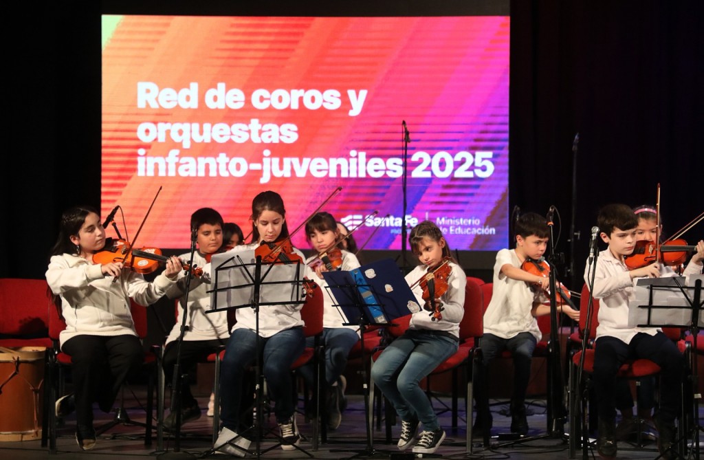 Provincia dio inicio al concierto de apertura 2025 de la Red Provincial de Coros y Orquestas