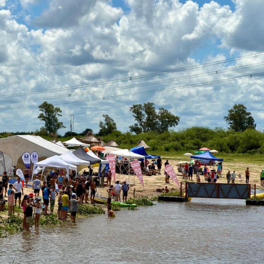 La gran final del Campeonato Argentino de Aguas Abiertas 2026 y selectivo para ODESUR llega a Santo Tom&eacute;