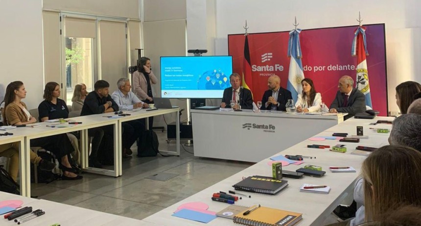 Junto a Alemania, Santa Fe se posiciona como puente entre empresas privadas y garantiza capacitaciones en eficiencia energ&eacute;tica