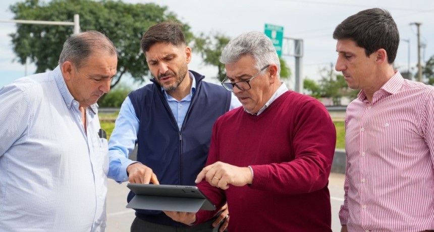 Pullaro y Poletti anunciaron obras para la renovaci&oacute;n urbana en espacios p&uacute;blicos clave
