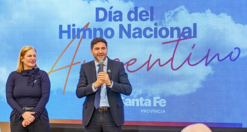 Pullaro: &ldquo;Con los valores de la igualdad y la libertad, el Himno nos llama a fortalecer la vida en democracia&rdquo;