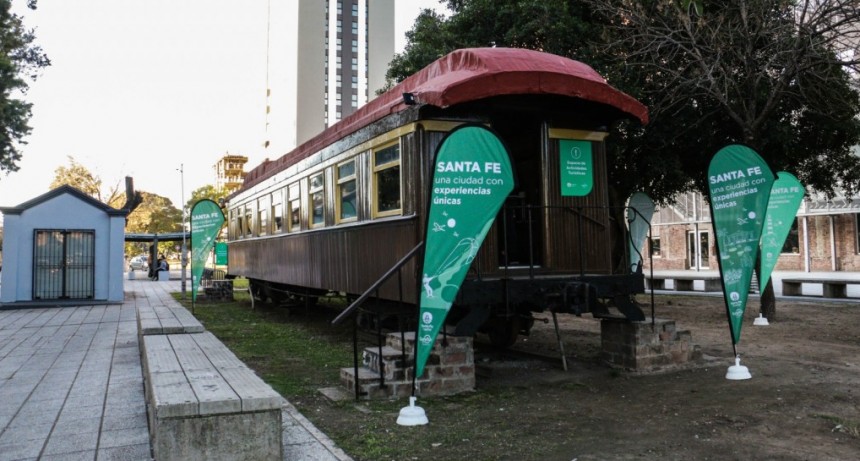 Otro espacio recuperado: se puso en valor el emblemático vagón del Paseo del Restaurador