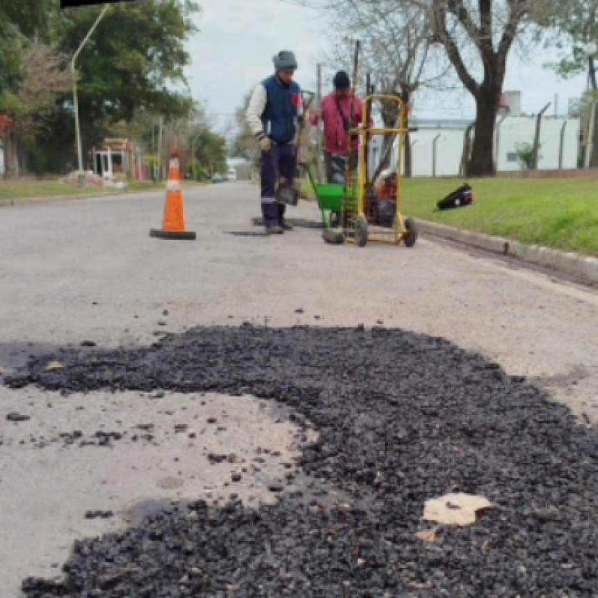 Sauce Viejo intensifica los trabajos de mantenimiento y mejora urbana en distintos sectores
