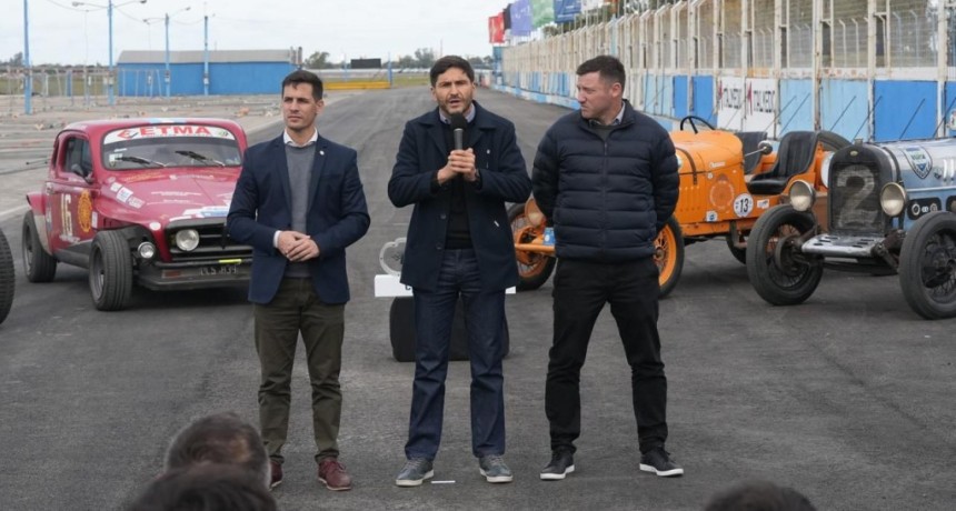 Pullaro inaugur&oacute; obras en el Aut&oacute;dromo de Rafaela: &ldquo;Queremos que cada peso que pone la Provincia genere empleo y crecimiento econ&oacute;mico&rdquo;