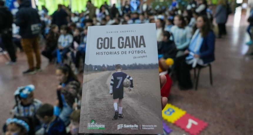 &ldquo;Gol Gana&rdquo; sum&oacute; una nueva presentaci&oacute;n en Santa Fe antes de llegar a todas las escuelas de la provincia