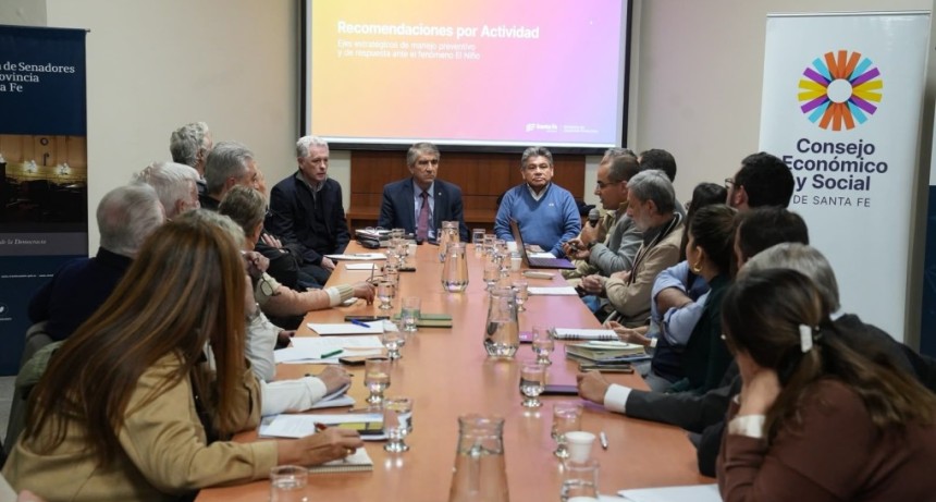 Santa Fe fortalece la coordinaci&oacute;n con instituciones para anticiparse al fen&oacute;meno de El Ni&ntilde;o