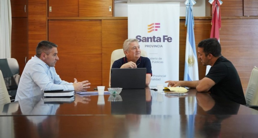 San Agustín y Matilde avanzan en gestiones por la Ruta S-50 y alumbrado público