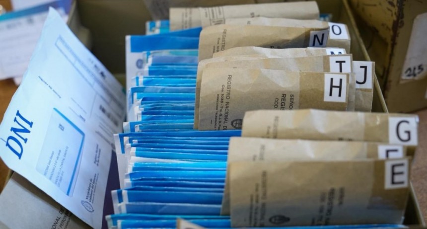 Elecciones: habrá entrega de DNI en el Registro Civil este fin de semana