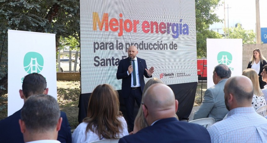 Provincia invierte más de $ 2.600 millones para darle energía al Parque Industrial Los Polígonos l de Santa Fe