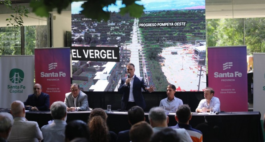 Acuerdo Capital: Provincia invierte más de $ 3 mil millones para pavimentar avenida Peñaloza