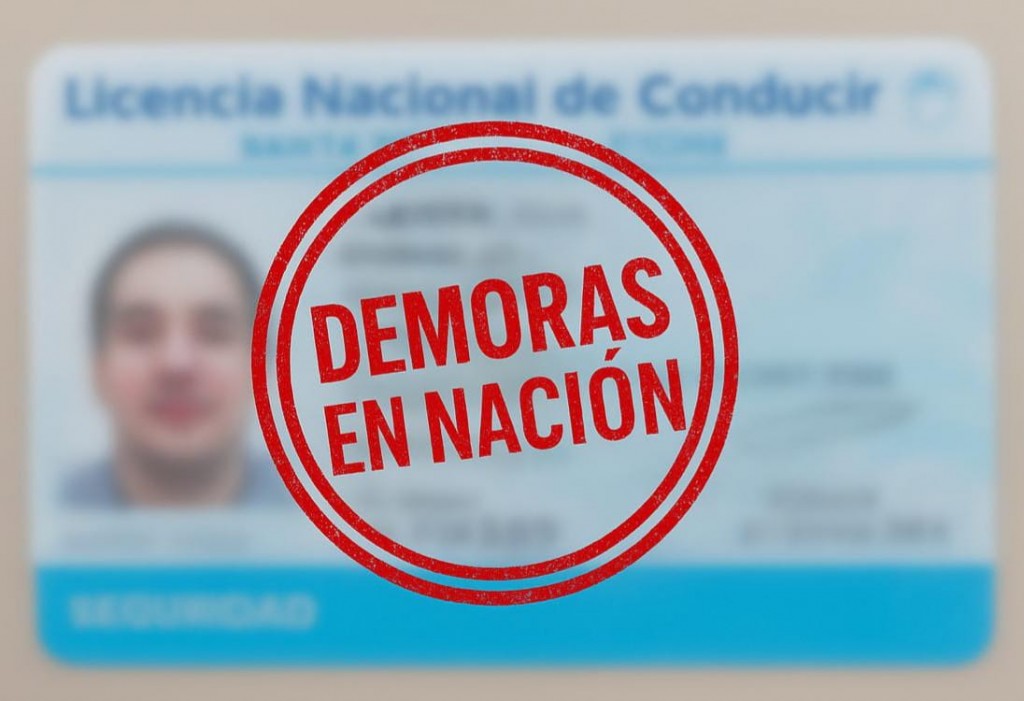 Santo Tomé: demoras en la provisión de plásticos para licencias de conducir por falta de insumos del Gobierno Nacional