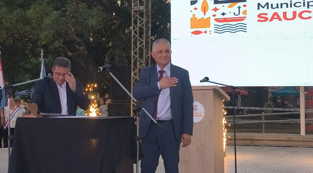 Mario Papaleo inició su segundo mandato en Sauce Viejo: “La ciudad tiene que seguir creciendo”