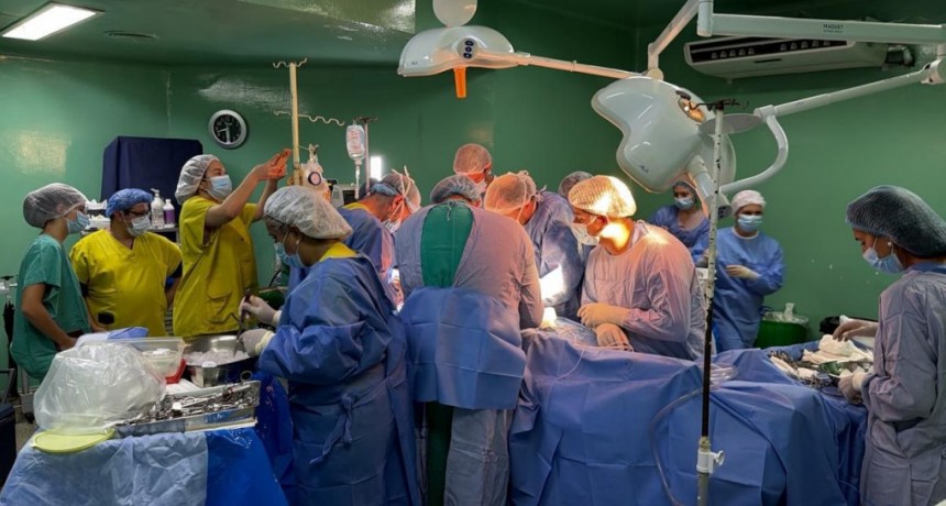 Una donación multiorgánica en el Hospital Cullen de Santa Fe movilizó cinco vuelos sanitarios