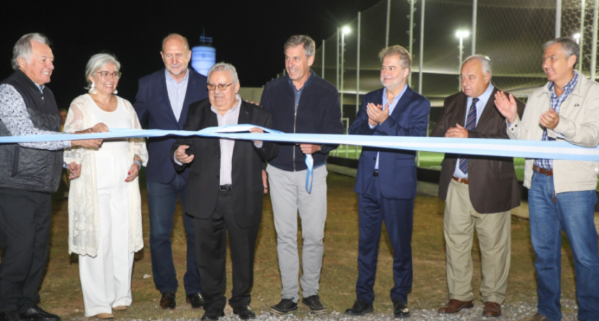 Perotti participó de la inauguración del Centro Deportivo y Recreativo de UTHGRA–Seccional Santa Fe
