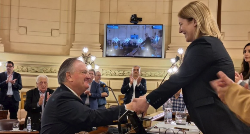 Felipe Michlig fue reelecto como Presidente Provisional del Senado Santafesino