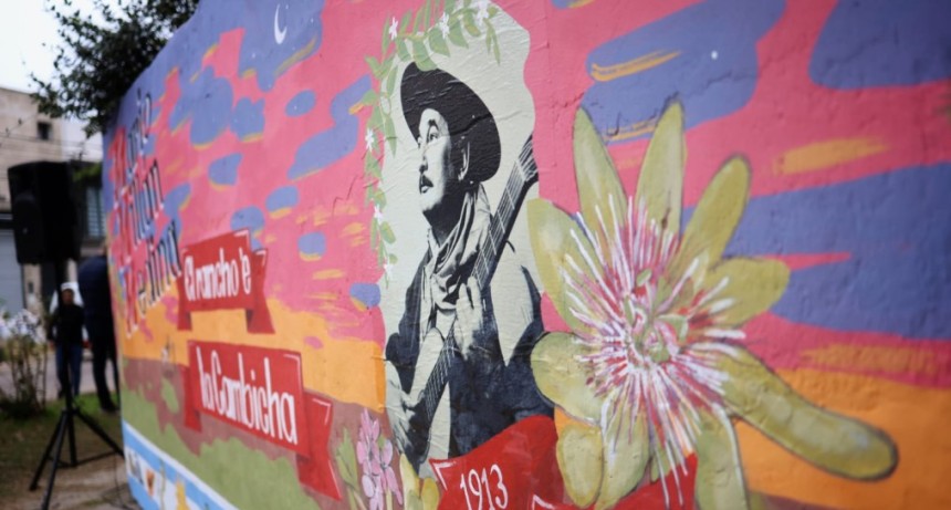El Concejo inaugur&oacute; en Mar&iacute;a Selva un mural homenaje al m&uacute;sico Mario Mill&aacute;n Medina