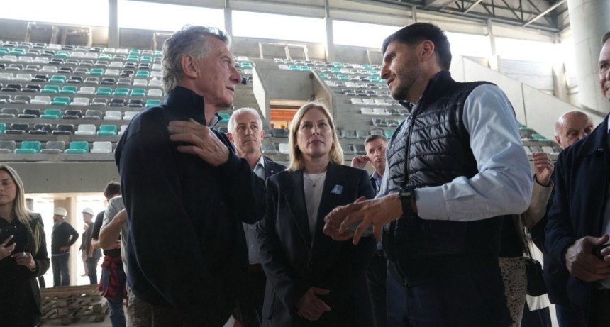 Pullaro y Macri recorrieron una de las obras emblem&aacute;ticas para los Juegos Suramericanos: el Estadio Multiprop&oacute;sito de Santa Fe