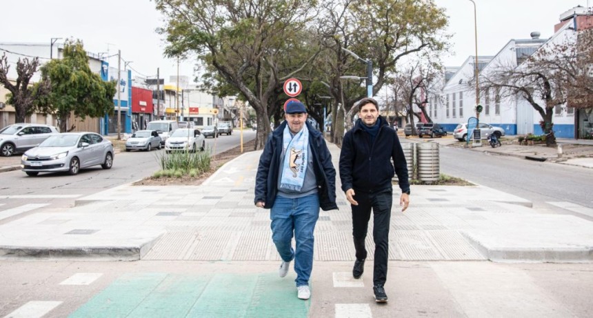 Pullaro dej&oacute; habilitada la remodelaci&oacute;n de avenida Arist&oacute;bulo del Valle, una obra estrat&eacute;gica del Acuerdo Capital