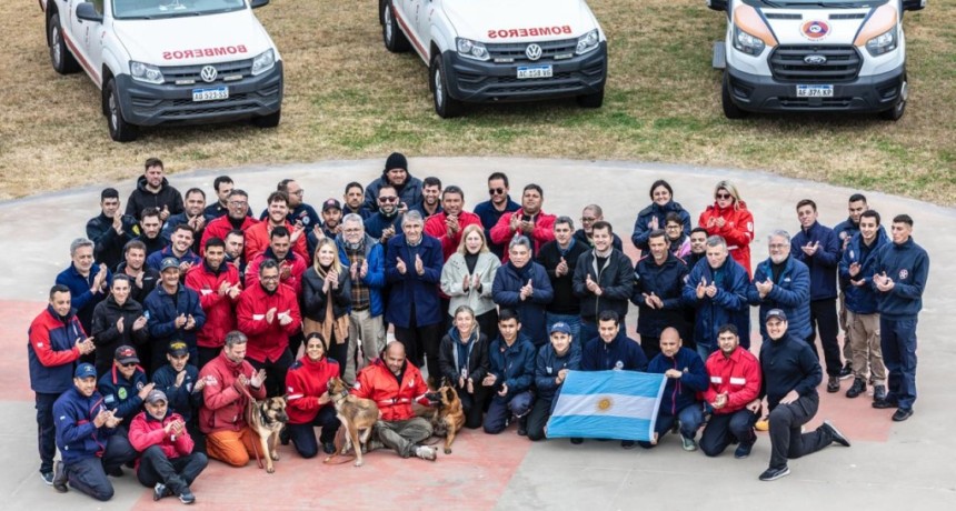 Orgullo santafesino: regres&oacute; la brigada USAR que envi&oacute; el Gobierno provincial a la cooperaci&oacute;n humanitaria en Venezuela