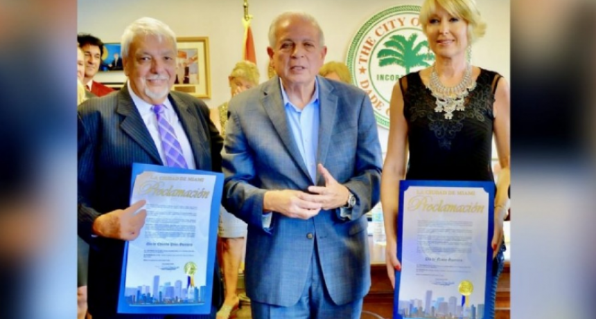 Eduardo Pérez Guerrero, junto a su esposa Nanci Guerrero, será distinguido en su ciudad natal en Mendoza